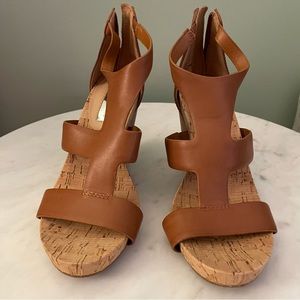 INC Lilbeth Wedge Sandals Size 6M NWOT